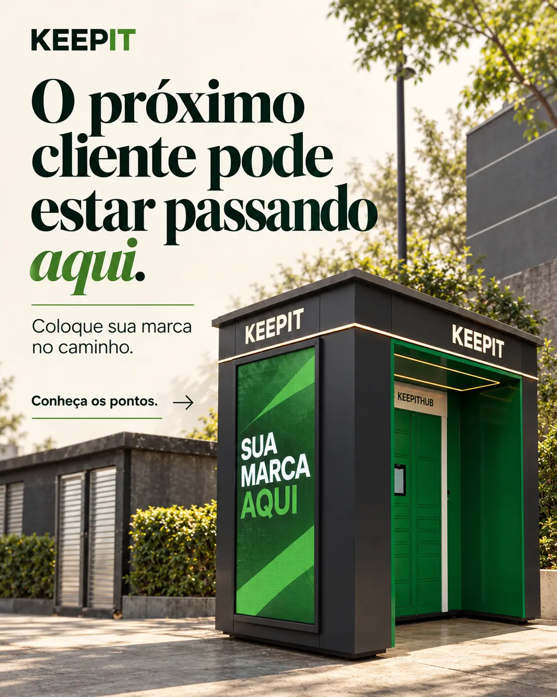 Sua marca no caminho