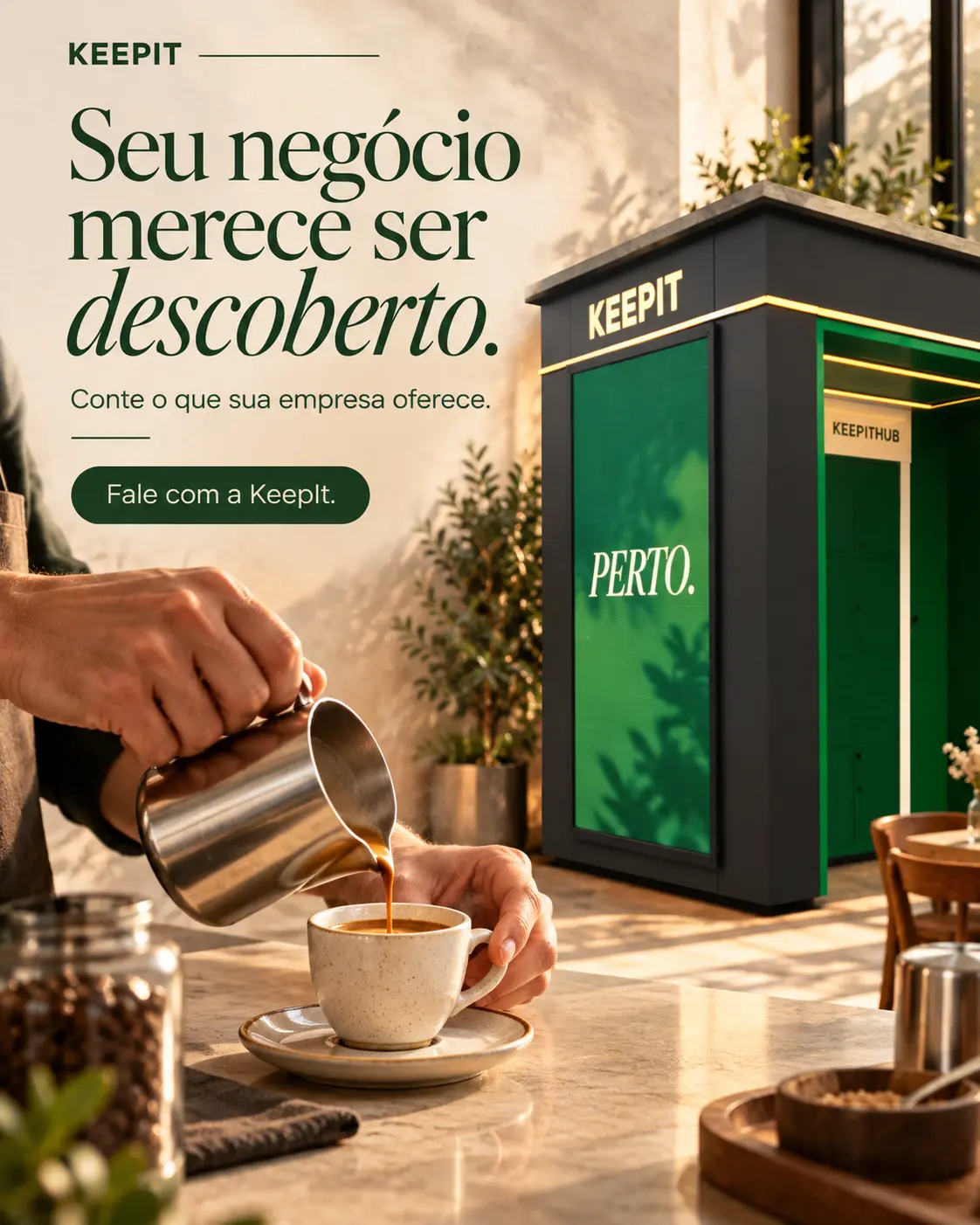 Café e descobertas