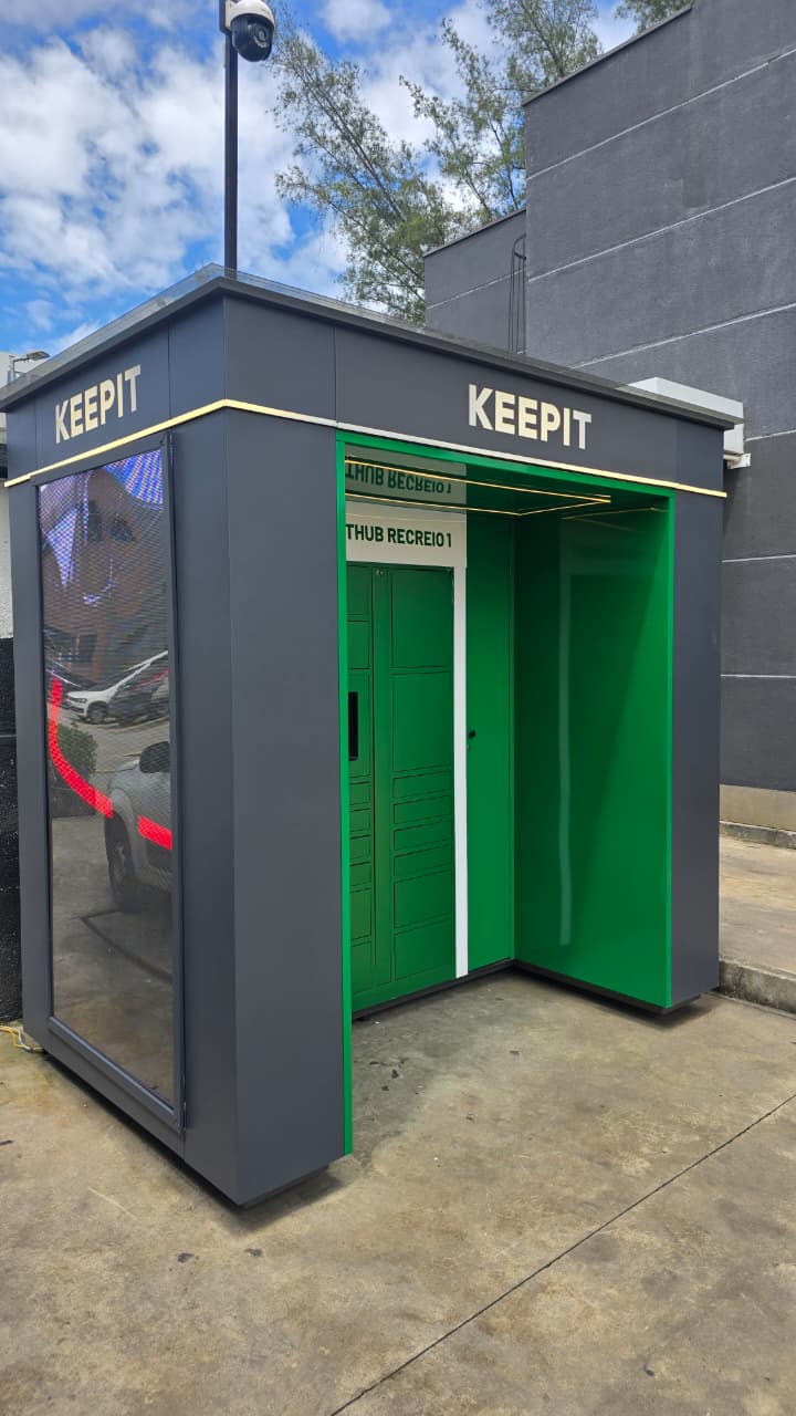 Hub KeepIt no Posto Portal das Américas
